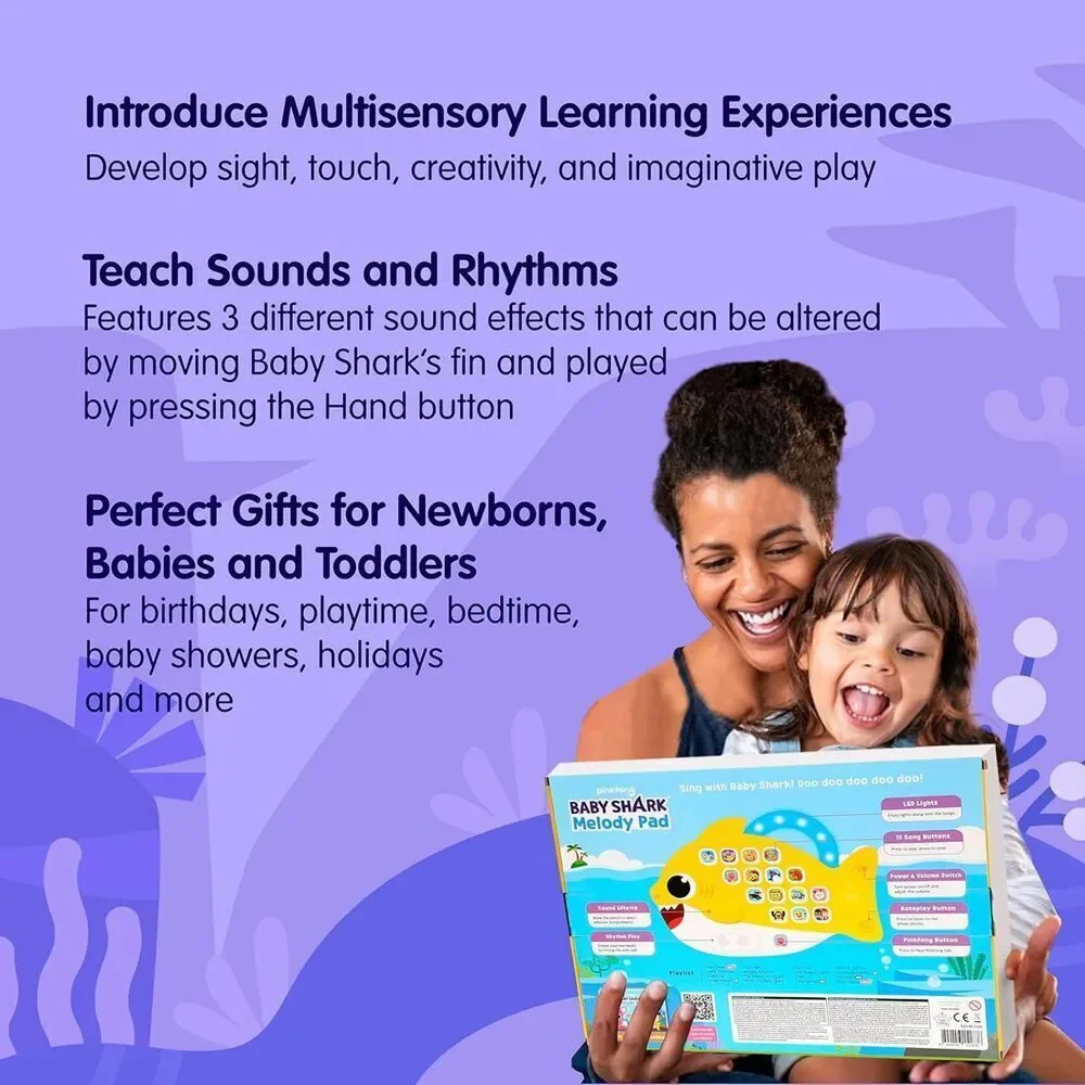 Baby Shark Melody Pad Sound Pad Learning & Education Toy